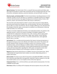 Children's Therapist